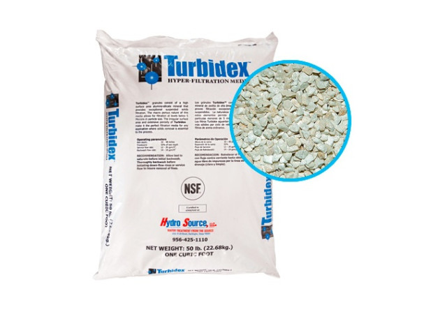 Hyperfiltračná hmota, prírodný zeolit Turbidex | 28,3 l/22,7 kg/vrece